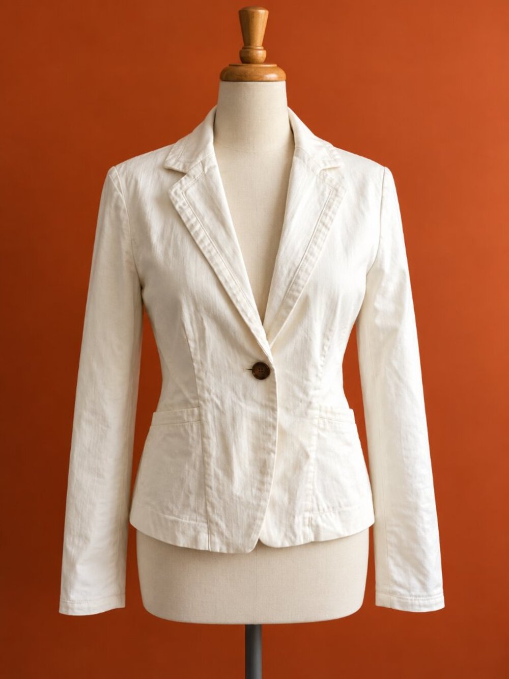 ANTHROPOLOGIE CARTONNIER White Blazer 2